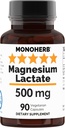 Magnesio Lattato 500 mg - 90 capsule vegetariane