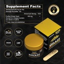 Pure Shilajit Resina 500mg - Formula di Forza Massima con 85+ Minerali Trace & Acido Fulvico per Energia e Benessere Immune - 50g (1 Confezione)