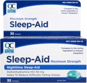 Scelta di qualità Max resistenza Sleep Aid, Nighttime Sleep Aid Difenidramine HCI 50 mg, Non Habit Forming for Occasional Sleeplessness, Facile da ingoiare Softgels, 32 Conte Bottle