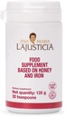 Ana Maria Lajusticia - Ferro da stiro con miele - Integratore alimentare - 135g (30 cucchiaini)- Latticini e senza glutine. Perfetto per promuovere la salute vascolare.