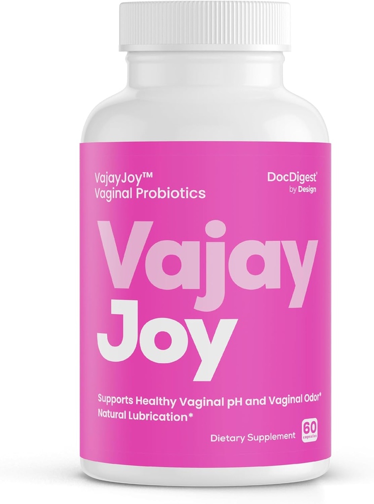 VajayJoy pH Balance Pills -Donne Vaginal Probiotico per il pH Regolazione, clinicamente indicato per ripristinare pH Equilibrio e Lubrificazione Natuale- Riduce BV, infezioni del lievito e odori