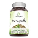 Incredibile India Ashwagandha Supplemento | 500 Mg Per Serving | 120 Veggie Capsule | Non-GMO | Gluten Free | Made in USA | Ideale per vegetariani