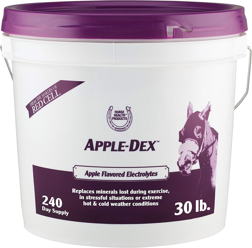 Farnam Horse Health Apple-Dex Elettroliti aromatizzati 30 libbre 240 giorni