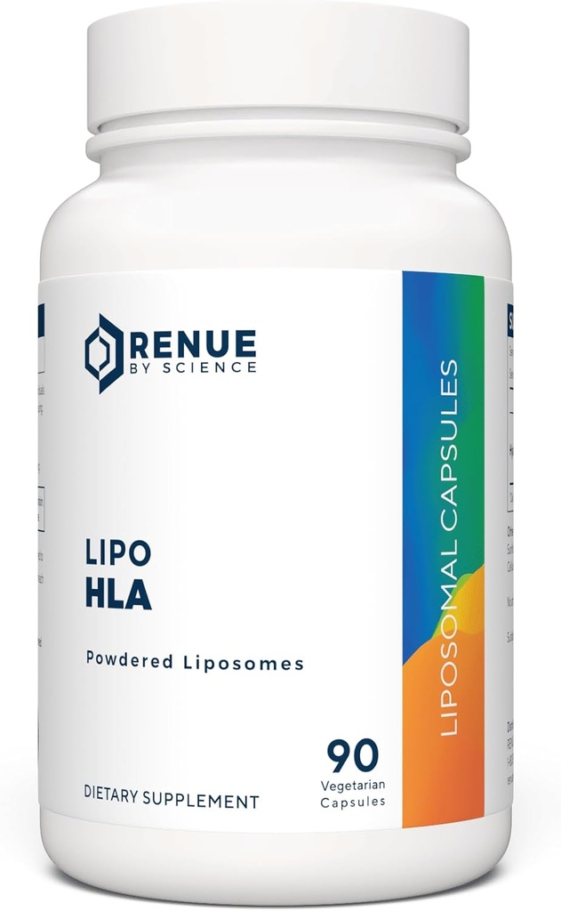 Renue By Science Acido Ialuronico | HLA Liposomal Acido Ialuronico Supplementi | 90 Acido Hialuronico Capsules - 150mg Acido Ilunarico per Serving | Non-GMO | Prodotto negli Stati Uniti Testato di terze parti