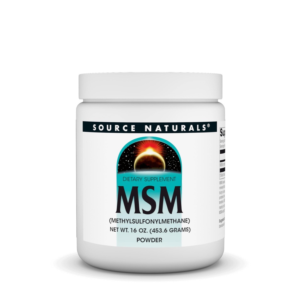 Fonte Naturals MSM, (metilsulfonilmetano) - 16 polvere di oncia