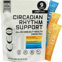 Gut Health Drink Mix | Prebiotici dell'aceto del sidro di mele, Probiotici Salute digestiva per le donne e gli uomini | Ingredienti benessere per il sonno, energia, Clarity mentale & Calm | Variety Pack, 9 Serve