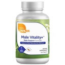 Zahler Male Vitality+ Supporto maschile Miglioramento Formula Supplemento con Shilajit, Ashwagandha, CoQ10, Vitamine e Minerali - Kosher Non OGM Mens Salute Supplemento per il benessere riproduttivo (120 Conte)
