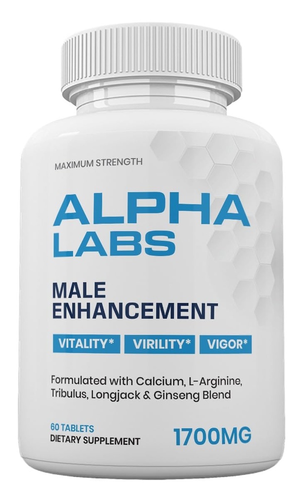Zonata Official Alpha Labs Integratore alimentare per Maschio, Formula Naturale per Sostenere livelli di energia e prestazioni, Alphalabs Migliori recensioni (60 compresse)