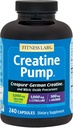 Pompa di Creatina di Labs Fitness con L-Citrulline, L-Arginina e Creapure Monoidrato Creatina - 240 capsule