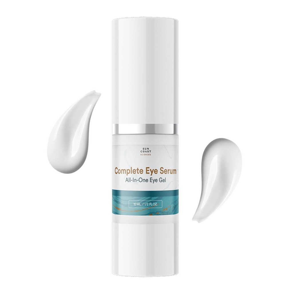 Sun Coast Sciences - Siero Occhio completo del Dr. Mark Rosenberg per la riduzione delle rughe, Spots Età Fading, e Under-Eye Bags Trattamento (Pack of 4)