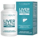 PUREHEALTH RESEARCH Liver Health – Liver Cleanse Detox & Repair Support Supplement- with Milk Thistle, Turmeric Powder, Dandelion, Artichoke, Beet Root, Ginger, L Cysteine HCL & More - 60 Capsule