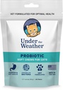 Sotto il Meteo Pet Probiotic Chews per Gatti | Promuove Digestione Normale, Equilibri Salute Gut | Cuscini morbidi a forma di 60 stelle