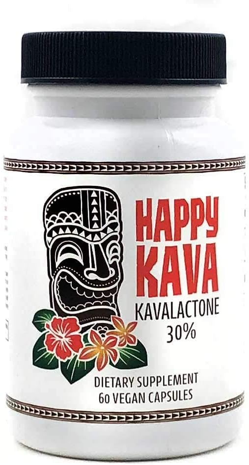 30% Kavalactone Kava Estratto di capsule (60 capsule)