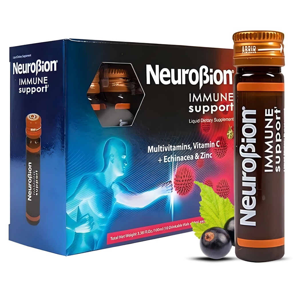 Supporto Immune Neurobion con Echinacea & Zinc 10 flaconi x 10 ml