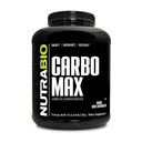 Polvere di maltodestrina di CarboMax di NutraBio - Polvere di carboidrati per l'energia sustata - Calorie Ricco per il muscolo e il peso Gain - non aromaed - 5 Pound, 75 Serve