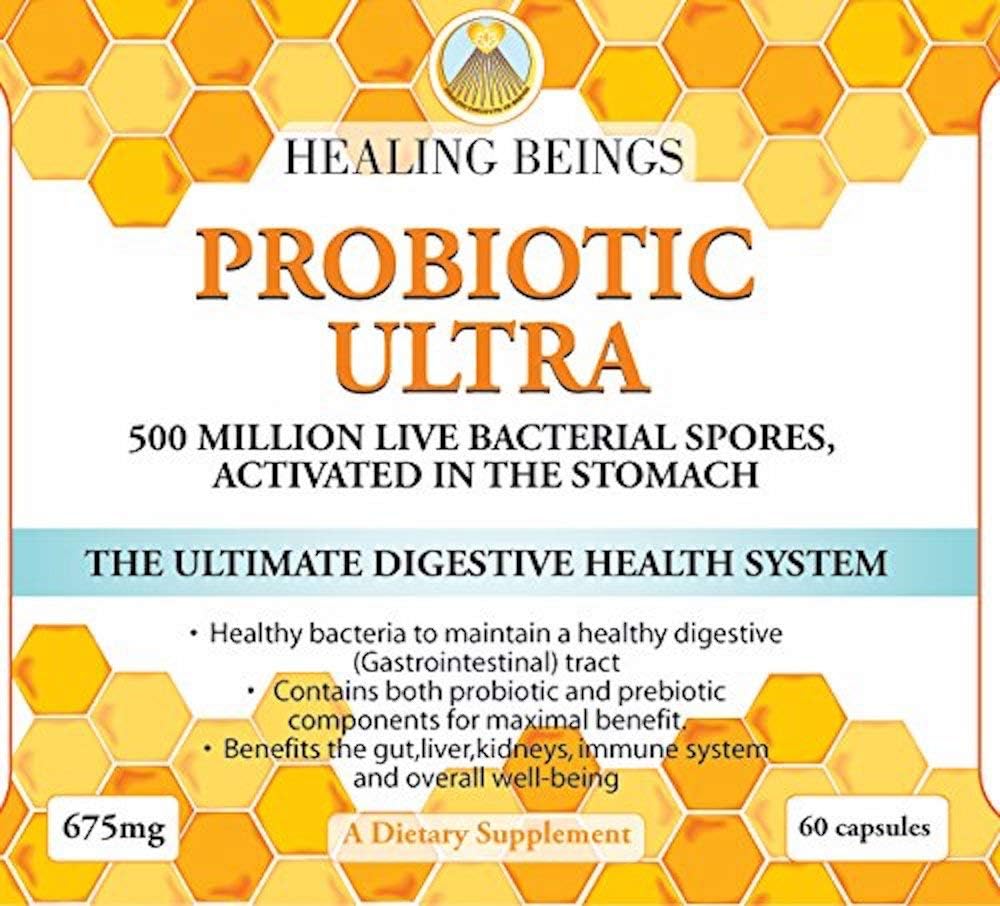 L'Originario Probiotic Ultra- (Doctor Formulated) Supporto completo digestivo e intestinale Sia Pre-Biotico che Pro-Biotico. Supporta anche auto Immune correlati benessere
