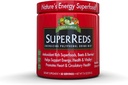 Greens Super Reds Energizzante Superfoods di polifenolo, Antiossidanti, Miscela di bevanda di polvere, 30servings, 7,4 oncia