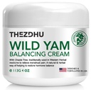 Crema di Yam selvatica per l'equilibrio dell'ormone: (4 Oz ) Crema di Yam Selvatico Organico per le donne con Menopause & Menstrual, Ricetta vegetale Premium Naturale per tutti i tipi di pelle.