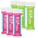 Berry & Lime Tutto Natural Hydration & Kidney Salute Supplemento a Combat Calcium Oxalate Crystal Formation, Misto Flavor-6 Pack