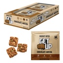 GetUp – Caffeinated Granola Bites - Chocolate Mocha (10 Pack) – 100mg Caffeine Energy Bites – Bassa Calorie, Senza Glutine, 0 Seed Oils – Pre-Workout Portable Snack – Caffè Sostituto - Basso Sugar Energy
