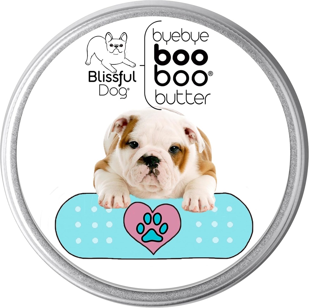 Il beato cane 2 oz TIN Bulldog Booboo Butter