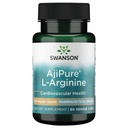 Swanson Aminoacido Ajipure L-Arginina Pharmaceutical Grade 500 Milligrammi 60 capsule di veg