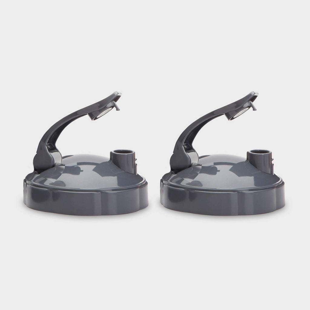 NutriBullet Flip Top To-Go Lid (set di 2),Grey, .25 Lbs