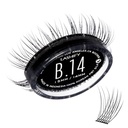 Lashify Bold 14mm Gossamer DIY Estensioni di ciglia ricarica, nero, facile False Ciglia per un look naturale