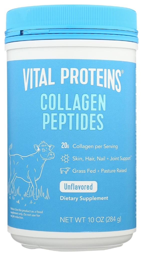 Proteine vitali Collagene Peptide Protein Powder, 10 OZ
