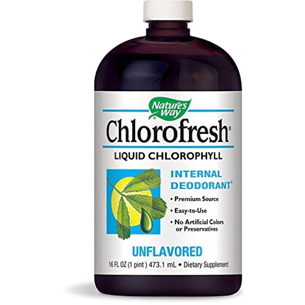 Modo naturale clorofilla liquido Deodorante interno, non aromatizzato 16 oz