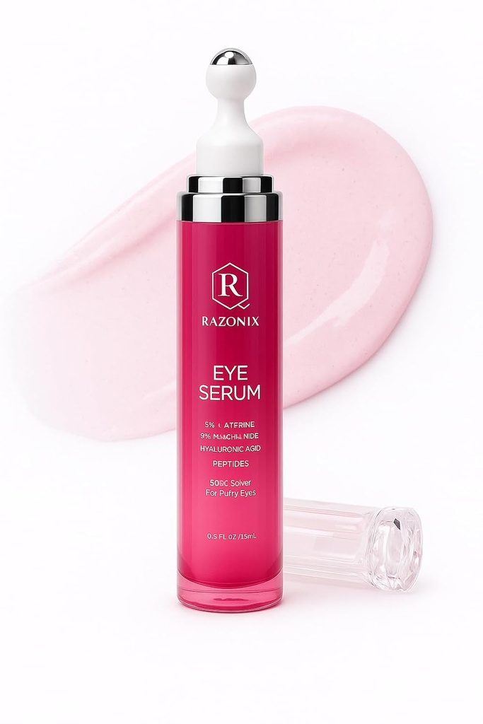 Borse per occhi e Puffiness Trattamento con Rullo per le donne (Medium, Unscented)