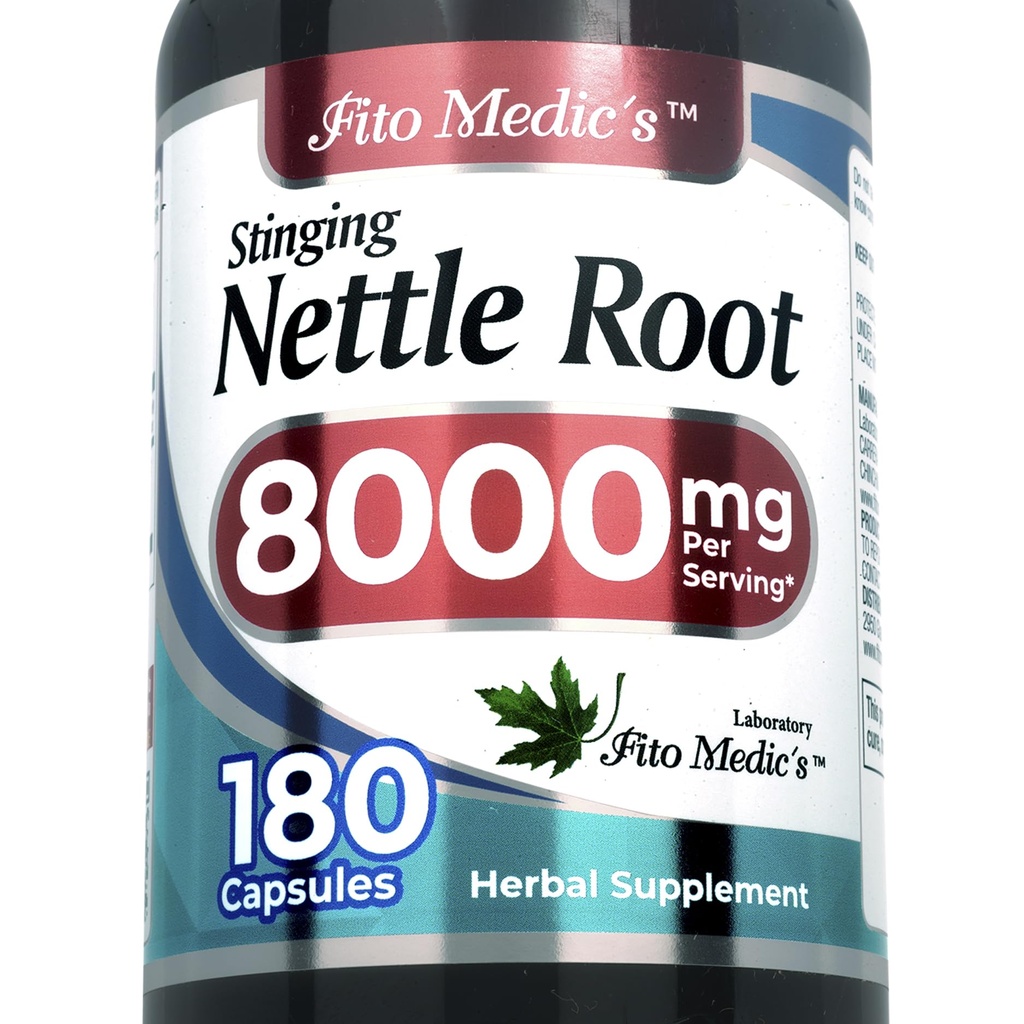 FITO MEDIC'S Lab - Sting Nettle Root, 180 capsule - stinging Nettle -Pure Extract, ortiga.