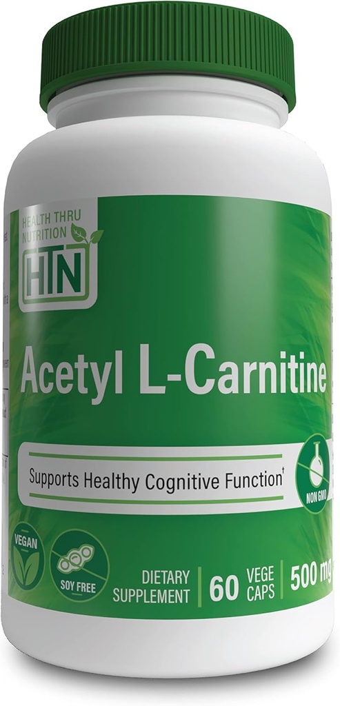 Acetil L-Carnitina (500 mg, 60 capsule)