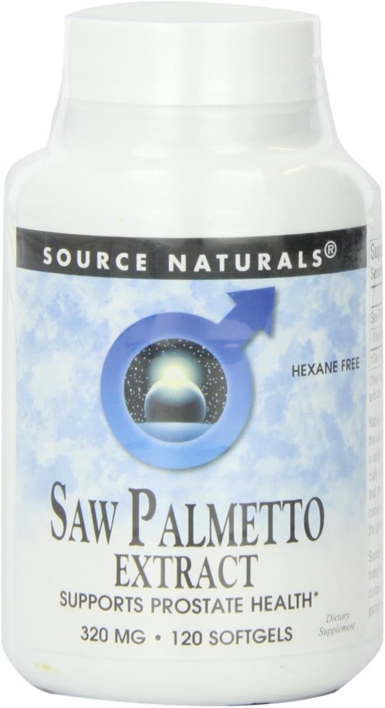Sega naturale estratto di Palmetto 320mg, 120 Softgels