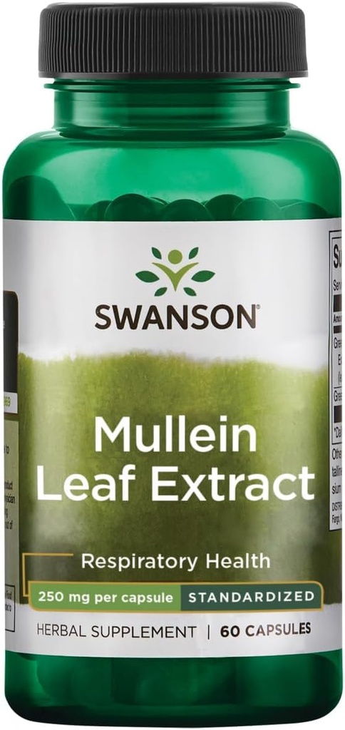 Estratto di foglie di mulino di Swanson - capsule standardizzate 250mg 60