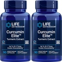 Estensione di vita Curcumin Elite Estratto di curcuma, 90 Caps (Pack of 2)