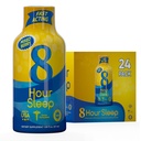 Vitamin Energy 8-Hour Sleep Shot Mixed Berry 24 Pack, Melatonin, 5-HTP, GABA, Valerian, Lavanda, Supporto per l'aiuto al sonno, Riposo profondo & Relax, Zero Sugar, Gluten-Free, Vegan, Kosher, 1.93 fl oz