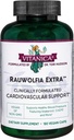 Vitanica Rauwolfia Extra - Supplemento di salute del cuore - Supporta la pressione sanguigna Già all'interno di una gamma sana - Supplemento con Magnesio, CoQ10 & Snakeroot - 180 Vegan Caps