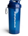 Smartshake Lite Protein Shaker Bottiglia 1000ml | Bottiglia di bevanda di Shaker Gym a prova di leak per le proteine Shaker | Bottiglia di acqua di polipropilene trasparente, BPA Free Protein Shaker Cup per gli uomini e le donne, Navy Blue