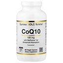 CoQ10 100 mg, Coenzyme Q10 Ubiquinone USP con Bioperine Black Pepper per l'assorbimento potenziato, Supporta la funzione mitocondriale*, 360 capsule vegetali