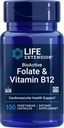 BioActive Folate & Vitamina B12, 150 Capsule Vegetariani - Non OGM, Gluten Free Supplement