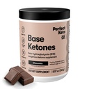 Polvere di chetoni esogeni di Keto, sali di BHB per il supporto di Ketosis & Fasting, elettroliti per l'idratazione, la caffeina energia libera, cioccolato, 8.57 oz