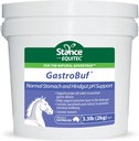 Stance Equitec GastroBuf - Normal Stomach pH Support - Integratore di cavalli- Aiuta a sostenere lo strato protettivo in The Bowel, Sostenere il pH corretto sotto stress gastrico occasionale, Contiene curcuma - 3.3 lb