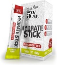 5% Nutrition Hydrate Stick Hydration Packets | Sport Electrolyte Powder Mix Packets with Coconut Water (Lemon Lime) (10 Conte)
