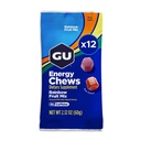 Cuciture per l'energia GU, Rainbow Mix Energy Gummies with Electrolytes, Dairy-Free, On-The-Go Energy for Any Workout, 12 Borse (24 Serve Totale)