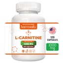 L Carnitina Supplemento 1000 mg per porzione, 120 Capsule Vegetariani & Pure Form, 60 Serve