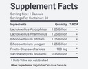 Generico Pre & Probiotics Supplemento | Gut Health Supplemento Realizzato con 06 Bacterias sani | Aiuta la digestione | Supporta il tratto urinario | Aiuta a regolare i movimenti dei tasselli | (60 capsule)
