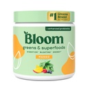 Bloom Nutrition Superfood Greens Powder, Enzimi Digestivi con Probiotici e Prebiotici, Salute Gut, Bloating Relief per le donne, Chlorella, Green Juice Mix with Beet Root Powder, 30 SVG, Mango
