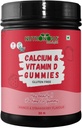 Rise generico. Calcium & Vitamina D Vegan Gummies per le donne (30 masticabili gommie, mango & fragola fiamma) fortificato con vitamina D 200IU e calcio per denti e ossa forti, nautrale