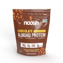 NOOSH Plant Based Almond Protein Powder Chocolate 43 Gram - Vegan Protein Powder, Tutti gli ingredienti naturali, Non OGM, Gluten Free, Kosher, Peanut Free, Soy Free, Dairy Free (Chocolate)